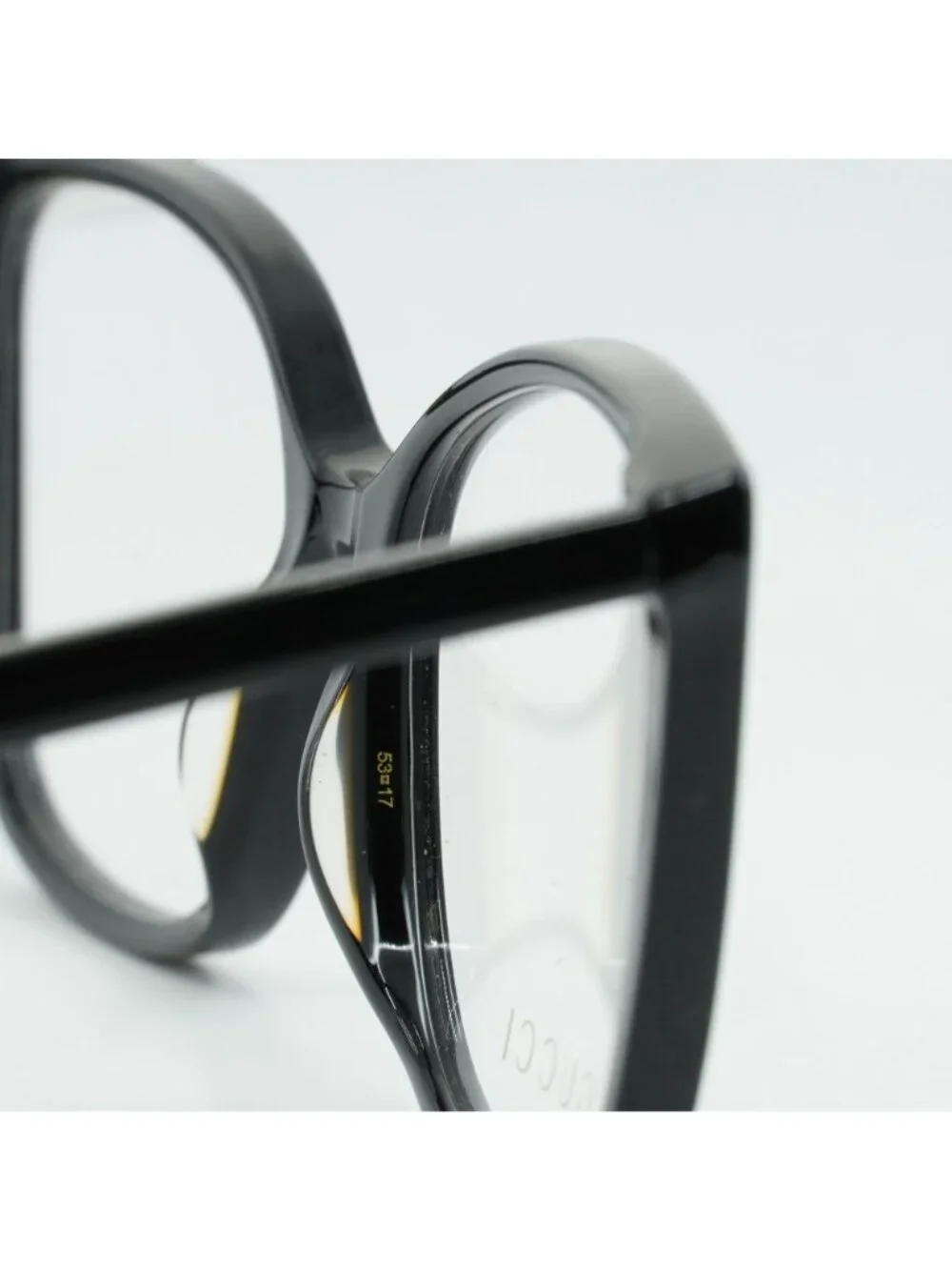 Gucci GG0026O 001 Eyeglasses Black 53mm Butterfly Frame